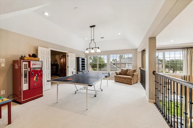 a livingroom with furniture and window