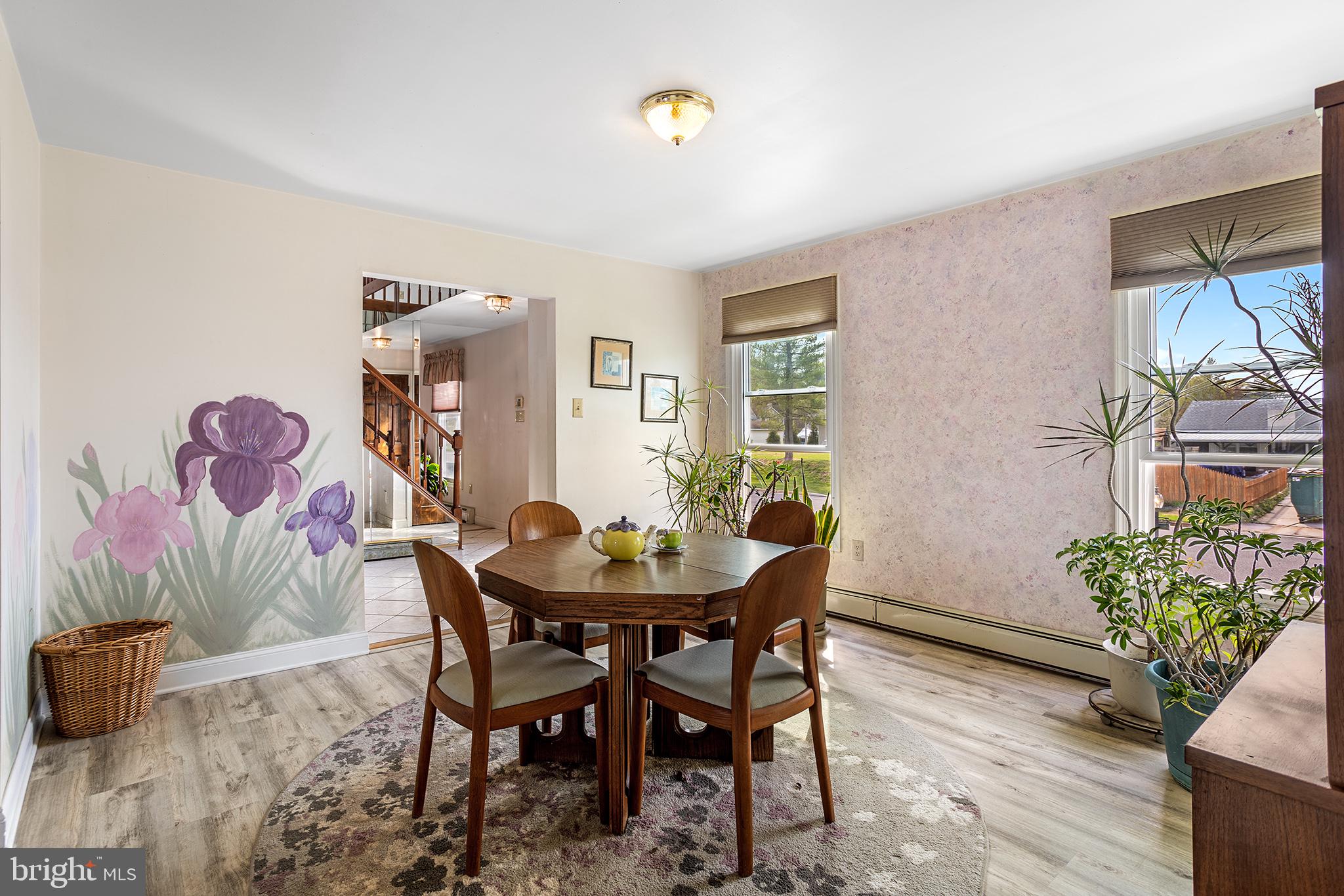 200 Casperson Street Gibbstown, NJ 08027 - Photo 12 of 64 a view of a dining room with furniture and wooden floor