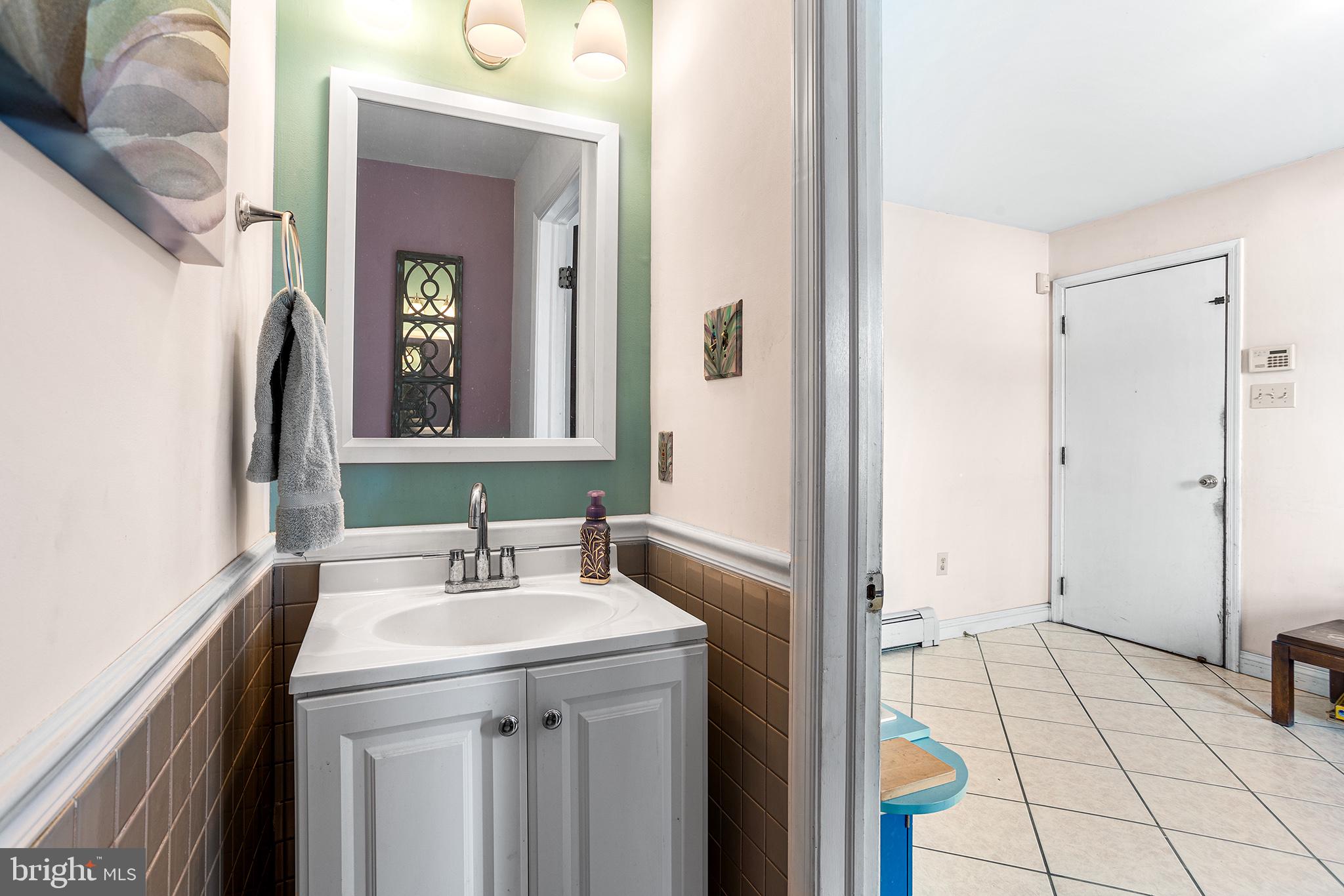 200 Casperson Street Gibbstown, NJ 08027 - Photo 22 of 64 a bathroom with a sink and a mirror