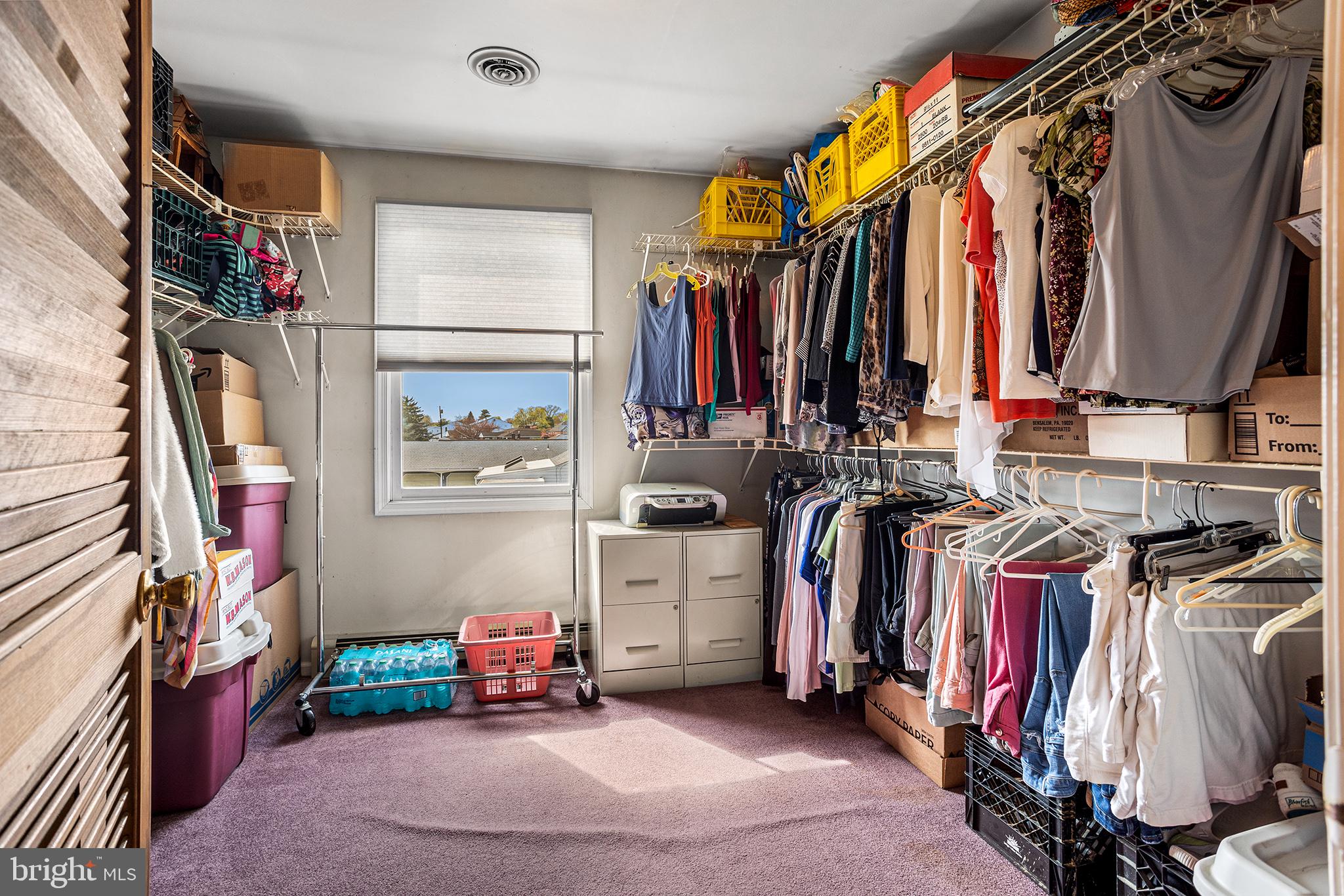200 Casperson Street Gibbstown, NJ 08027 - Photo 41 of 64 a view of walk in closet with clothes and shoes