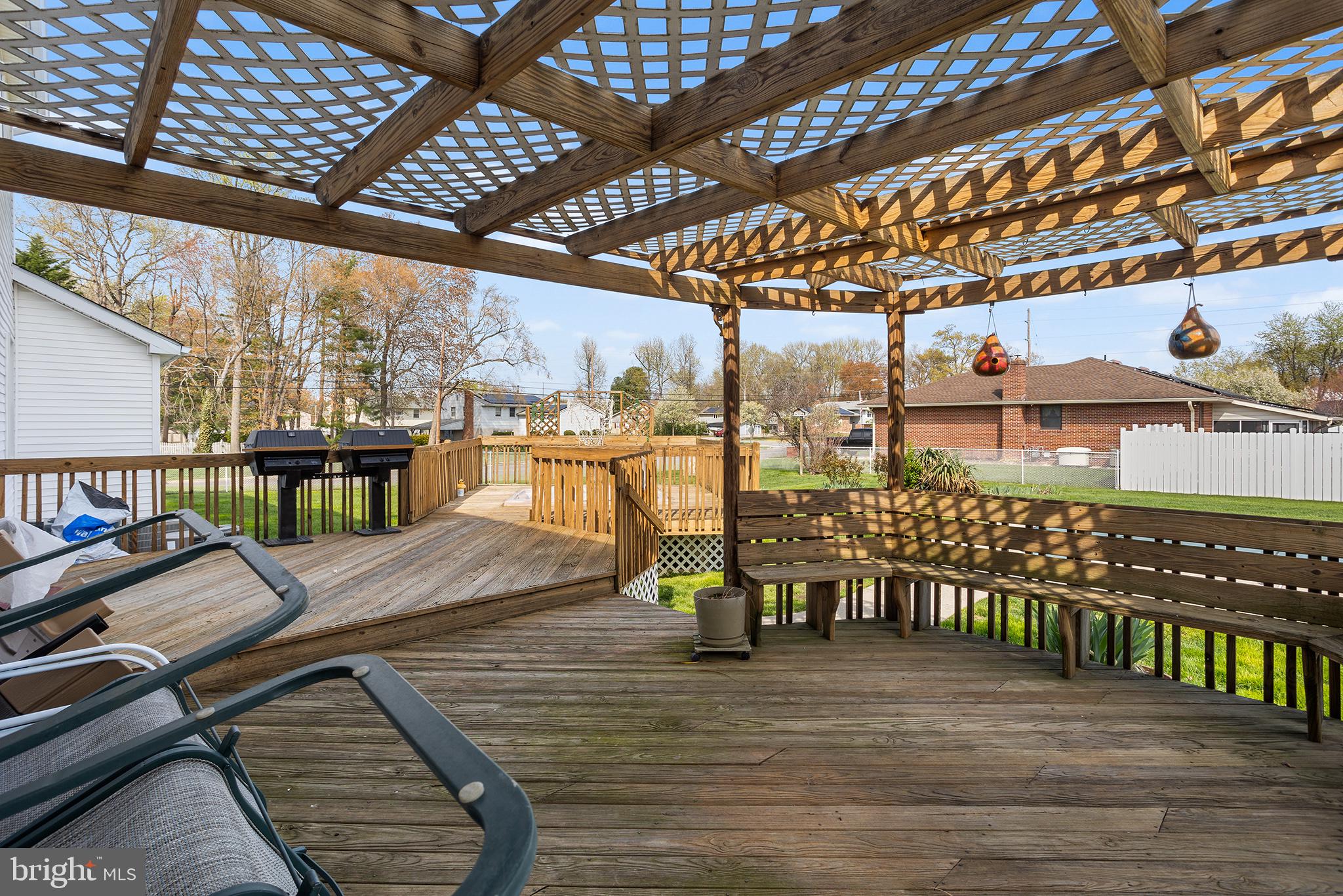200 Casperson Street Gibbstown, NJ 08027 - Photo 52 of 64 a view of a balcony with wooden floor
