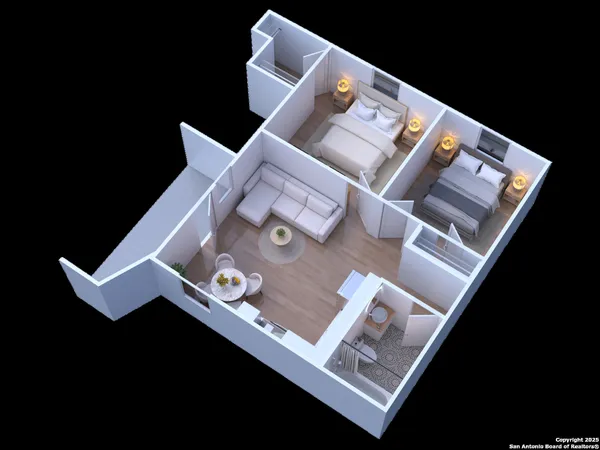 $1,045 | 2204 West San Antonio Street, Unit 5, New Braunfels, TX 78130