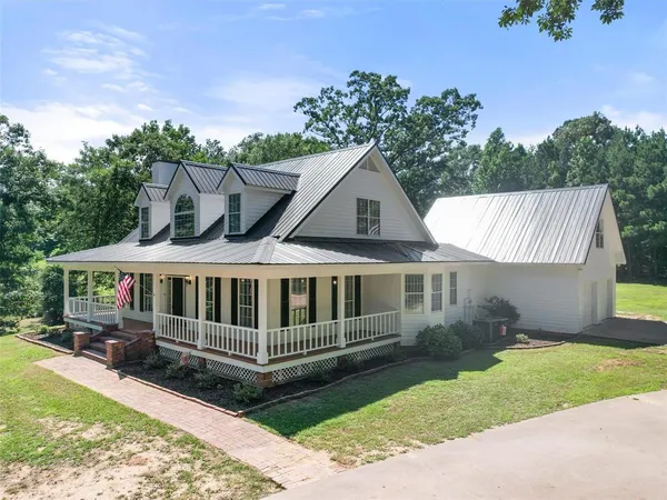 a view of a garden from a window