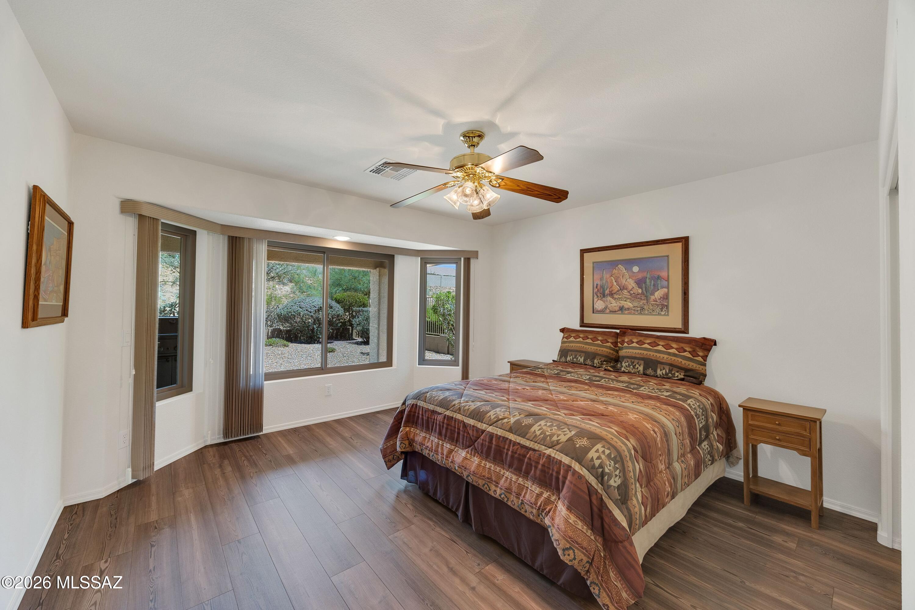 62574 East Northwood Road Tucson, AZ 85739 - Photo 30 of 50 Guest Bedroom #2 with Bay Window