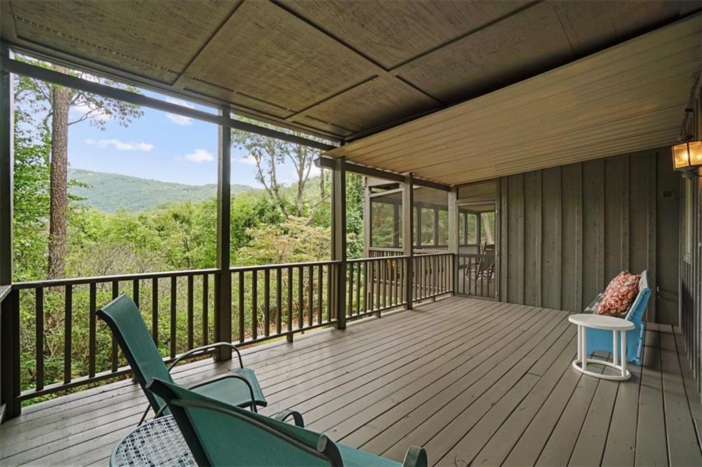 188 Tea Berry Lane Jasper, GA 30143 - Photo 37 of 68 a balcony with wooden floor