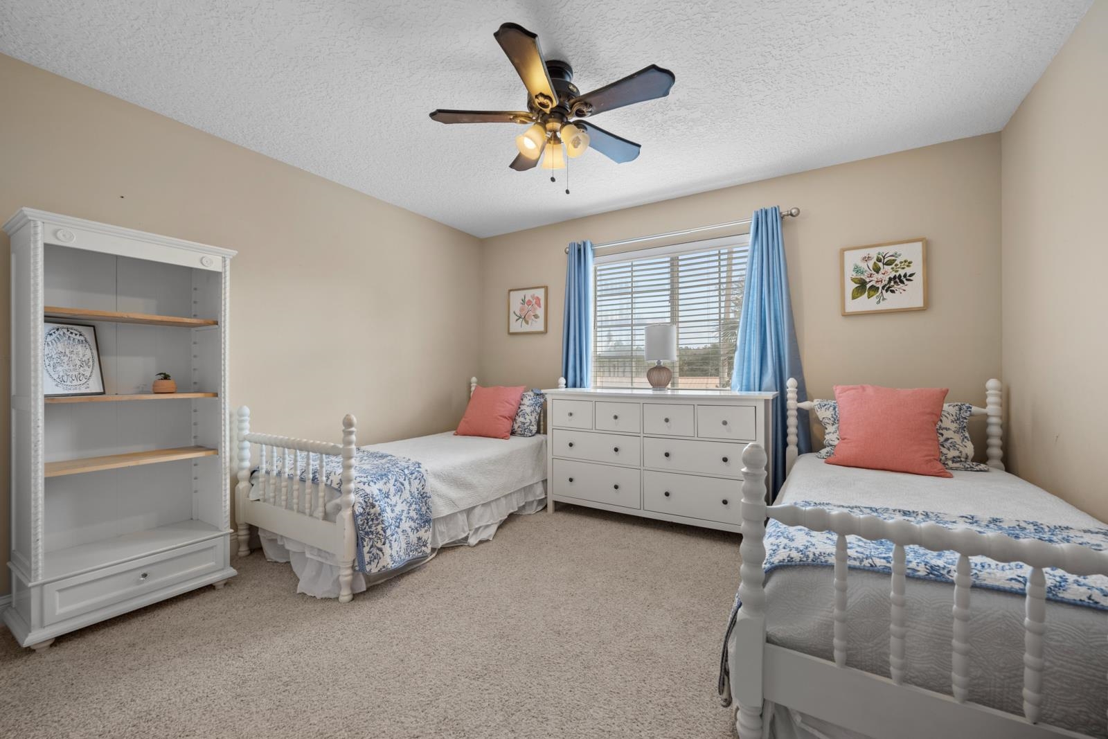 120 Menendez Road, Unit A St. Augustine, FL 32080 - Photo 25 of 50 a bedroom with bed and window