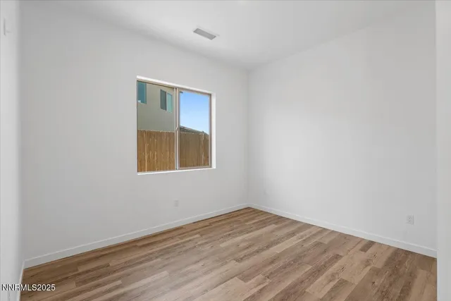 wooden floor in an empty room