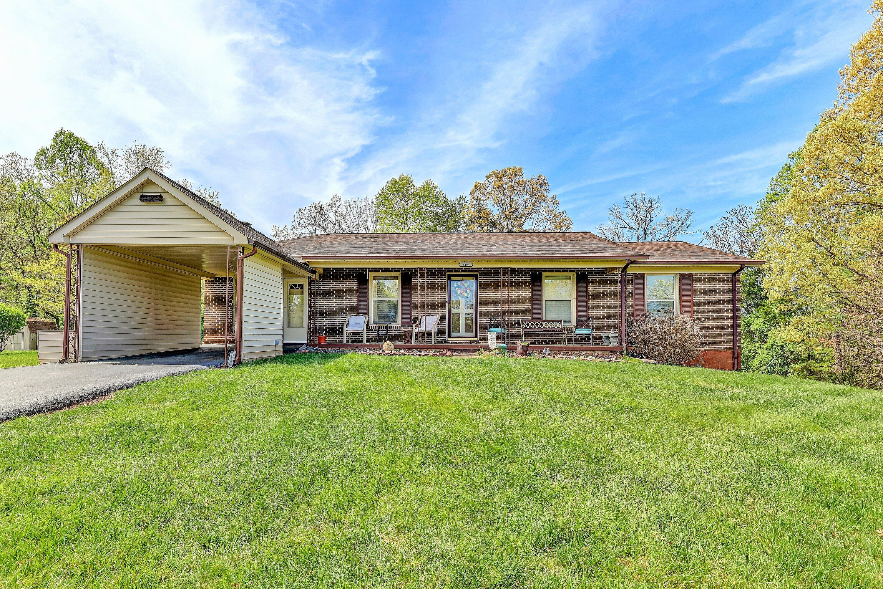 509 Carver Road Martinsville, VA 24112 - Photo 3 of 25 a front view of a house with patio