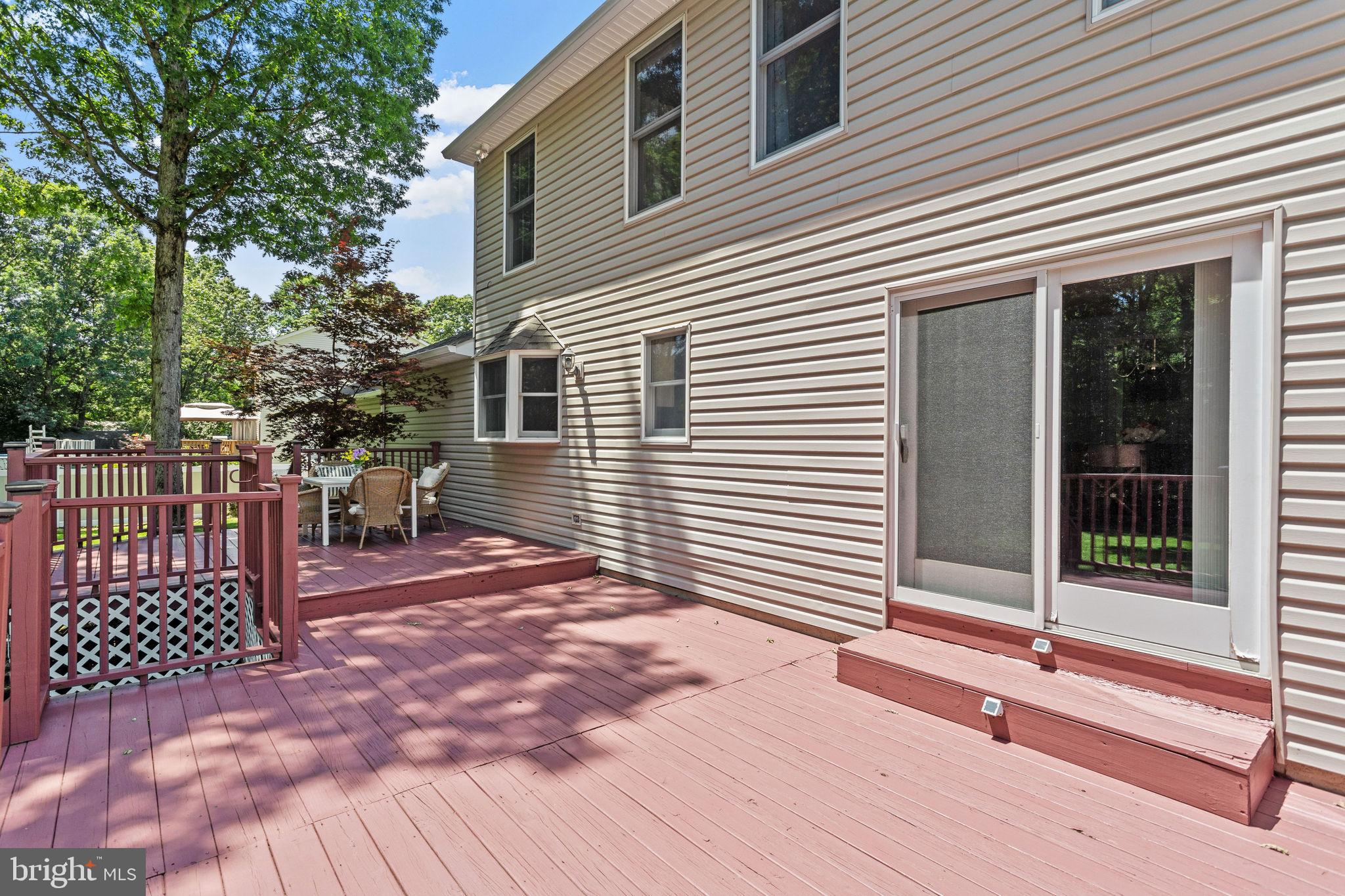 721 Webster Drive Monroeville, NJ 08343 - Photo 26 of 38 a view of outdoor space and deck