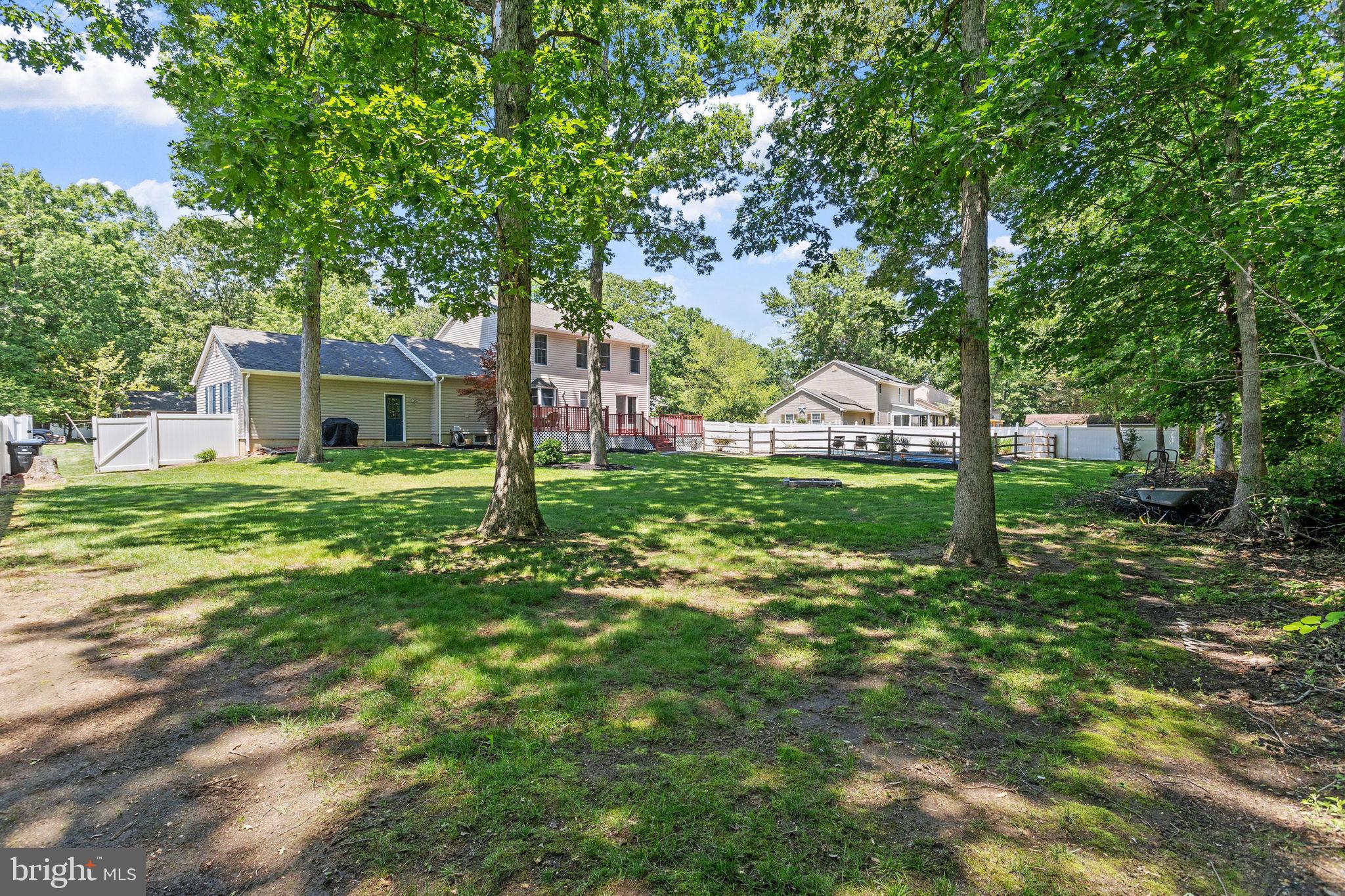 721 Webster Drive Monroeville, NJ 08343 - Photo 29 of 38 a house view with a sitting space and garden view