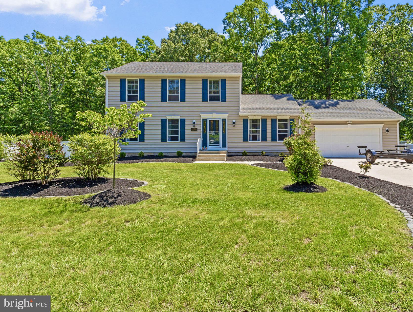 721 Webster Drive Monroeville, NJ 08343 - Photo 38 of 38 a front view of a house with a yard