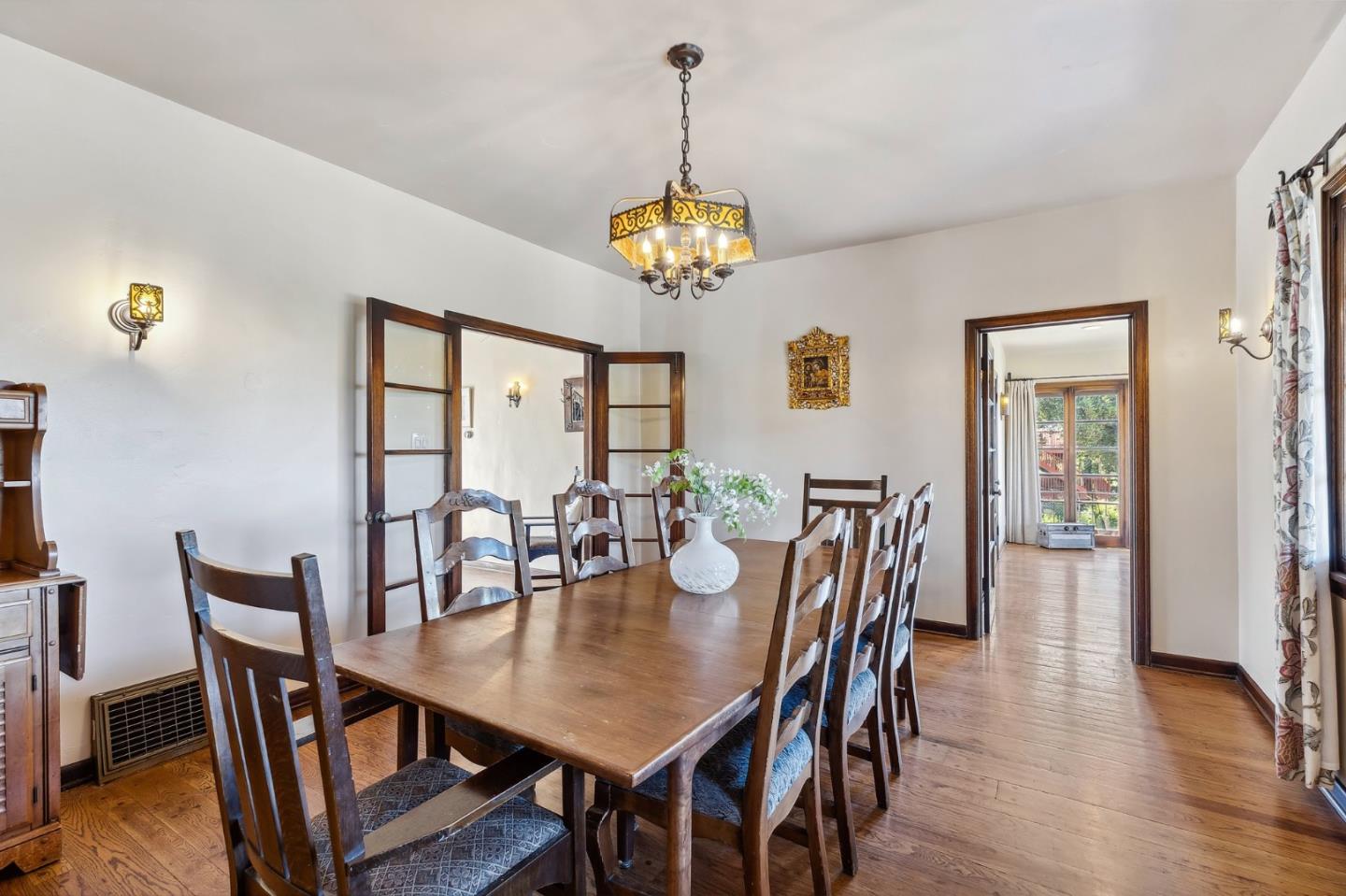 333 Crest Drive San Jose, CA 95127 - Photo 19 of 69 a view of a dining room with furniture window and wooden floor