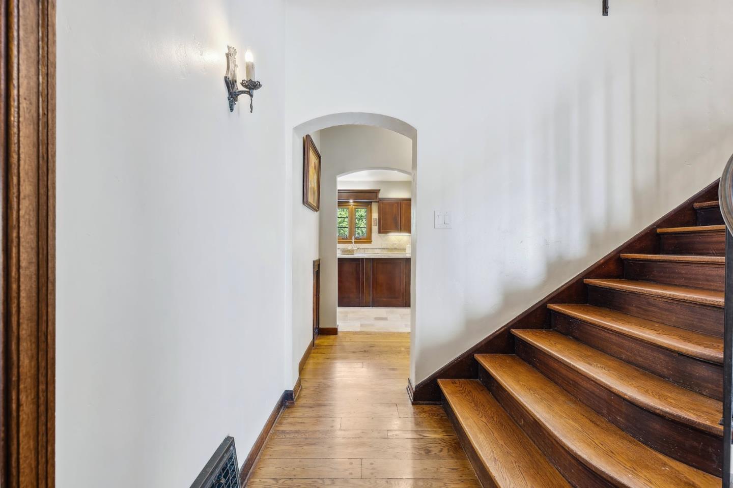 333 Crest Drive San Jose, CA 95127 - Photo 30 of 69 a view of a hallway with wooden floor and staircase