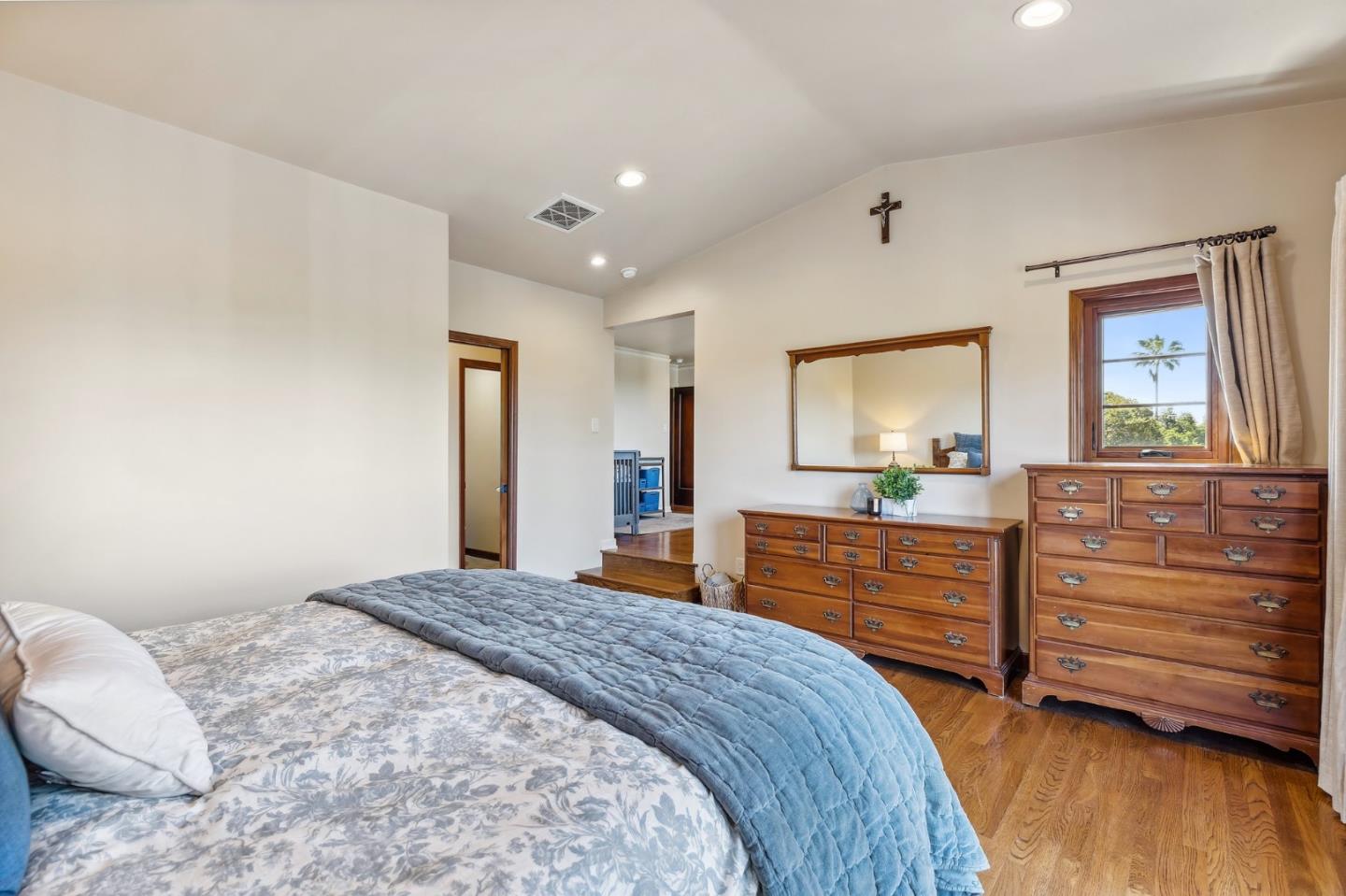 333 Crest Drive San Jose, CA 95127 - Photo 37 of 69 a bedroom with a bed and a dresser