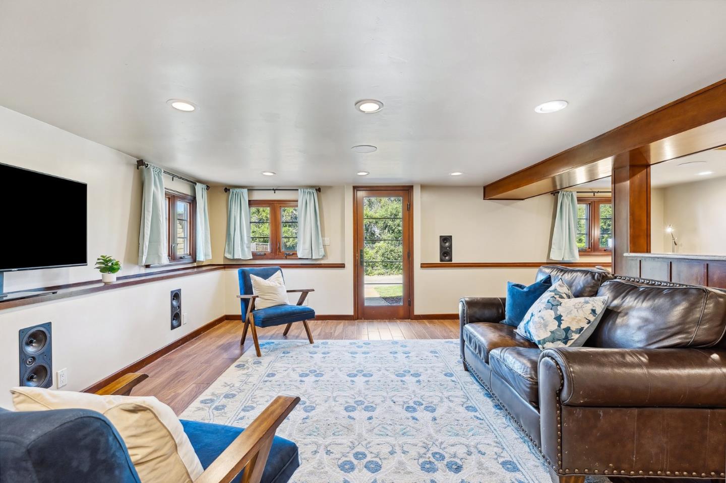 333 Crest Drive San Jose, CA 95127 - Photo 54 of 69 a living room with furniture and a flat screen tv