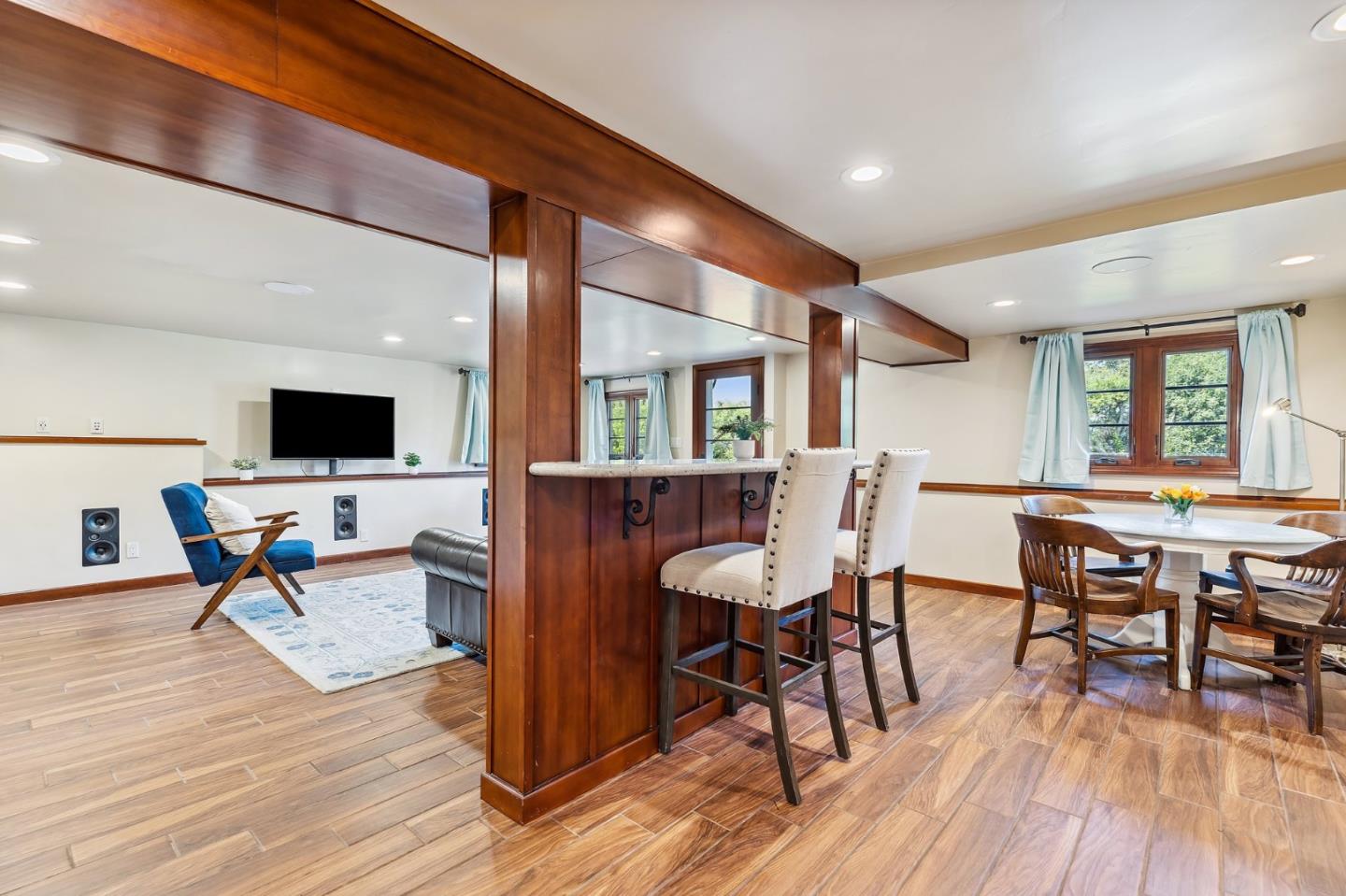 333 Crest Drive San Jose, CA 95127 - Photo 56 of 69 a living room with furniture and a flat screen tv