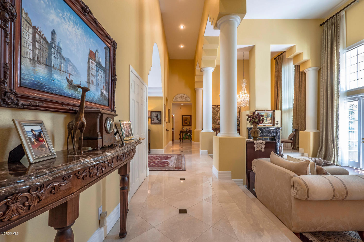 11112 Red Barn Road Camarillo, CA 93012 - Photo 11 of 54 a living room with furniture and a flat screen tv