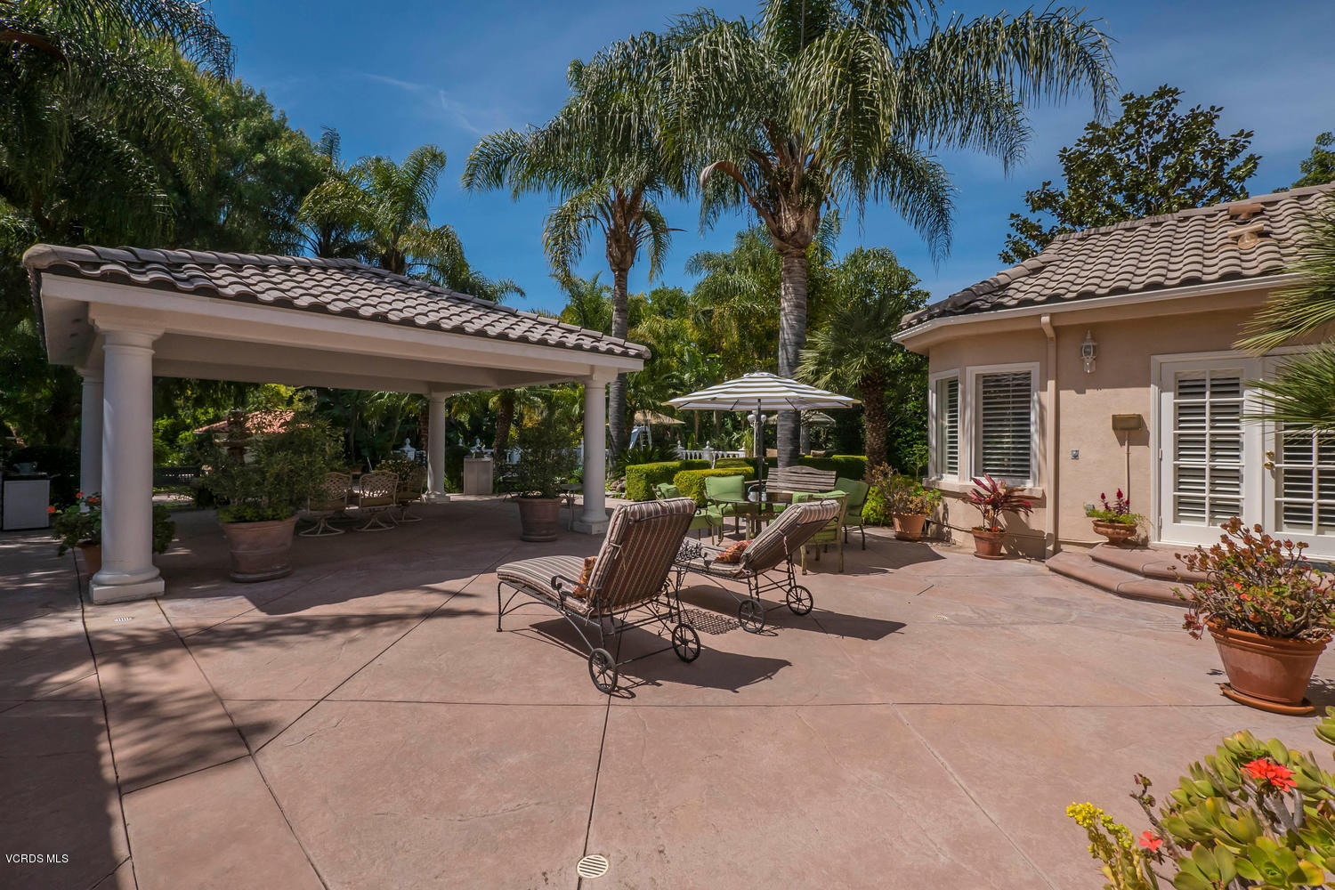 11112 Red Barn Road Camarillo, CA 93012 - Photo 41 of 54 a view of an outdoor space with a patio and swimming pool