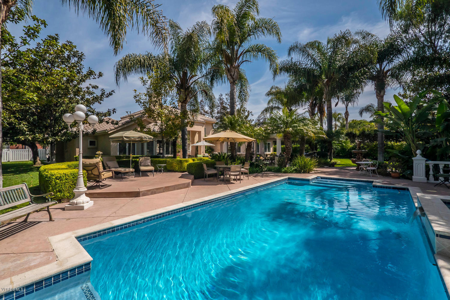 11112 Red Barn Road Camarillo, CA 93012 - Photo 46 of 54 a swimming pool with outdoor seating and yard