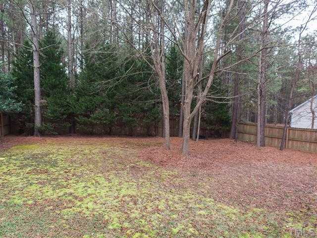 5116 Six Point Trail Raleigh, NC 27616 - Photo 13 of 18 a view of backyard with green space