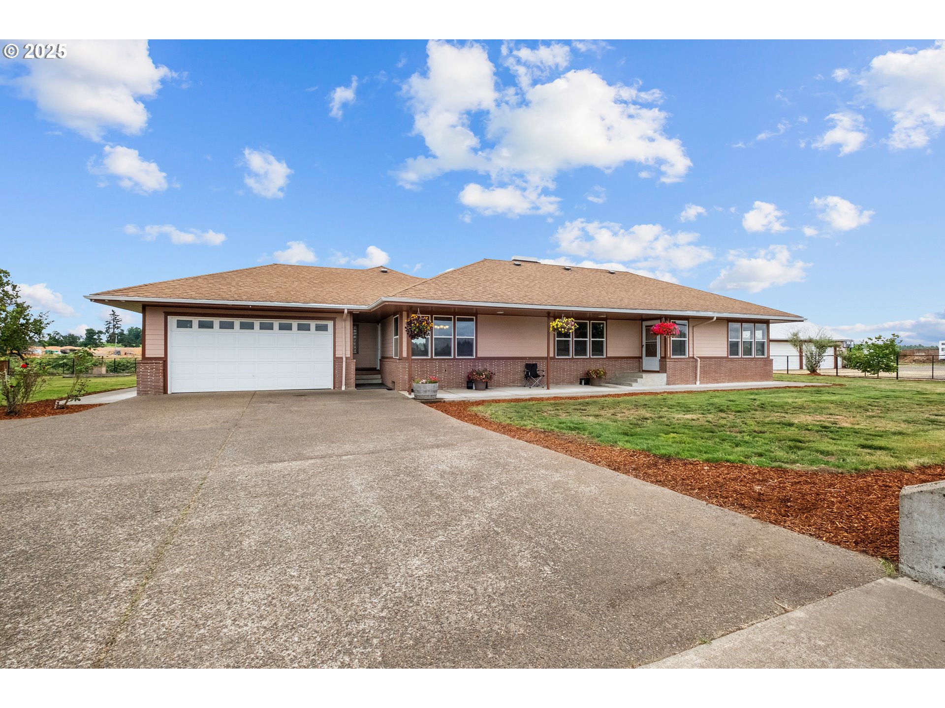 a view of house with outdoor space