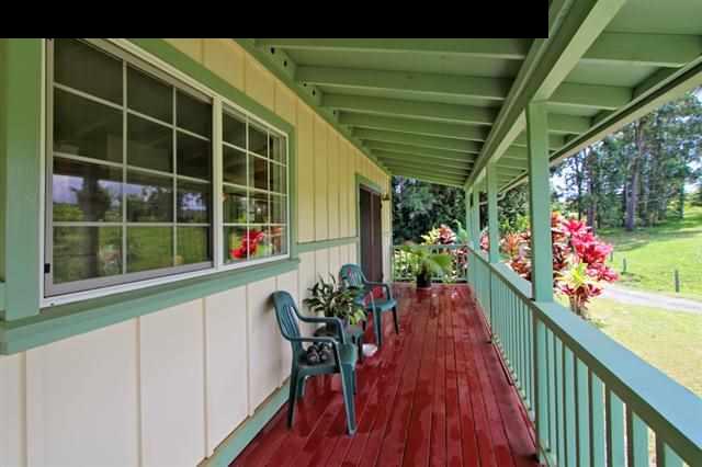 260 Awalau Road Haiku, HI 96708 - Photo 23 of 30 a view of a porch with wooden floor