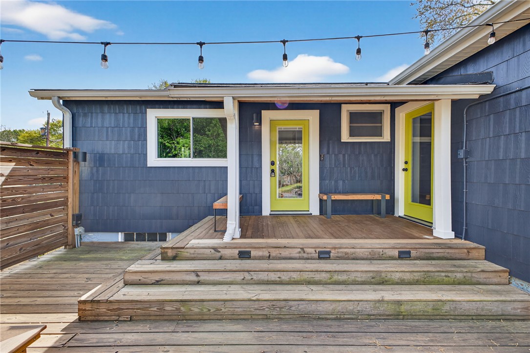 21 Haynes Street Piedmont, SC 29673 - Photo 19 of 35 This charming home features a welcoming outdoor deck, perfect for relaxation or entertaining.