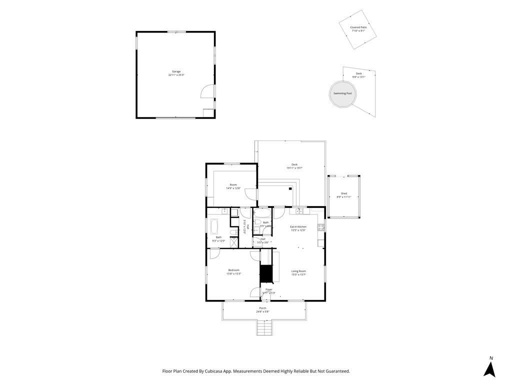 21 Haynes Street Piedmont, SC 29673 - Photo 35 of 35 Explore this detailed floor plan showcasing a thoughtful layout with ample living spaces.