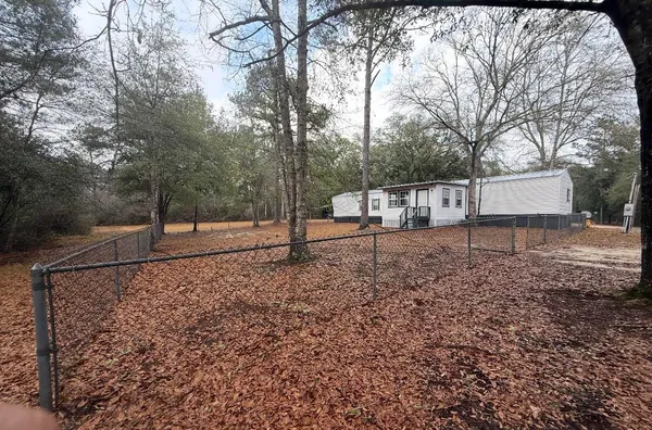 a backyard of a house