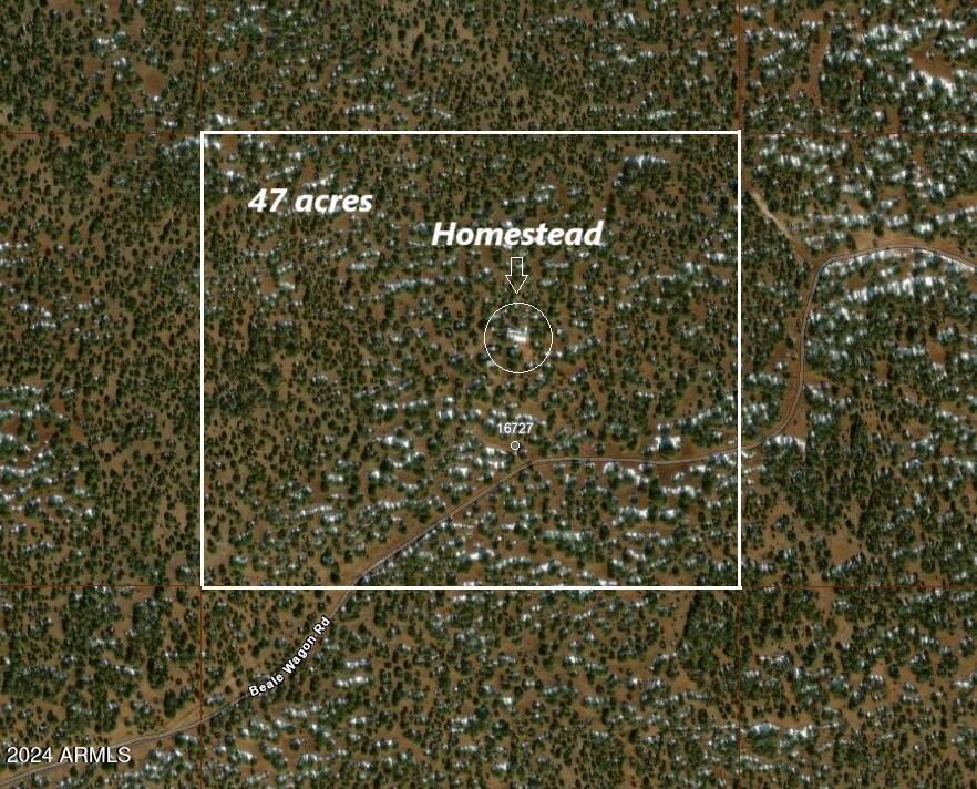 16727 Beale Wagon Road Williams, AZ 86046 - Photo 2 of 24 16727 Aerial