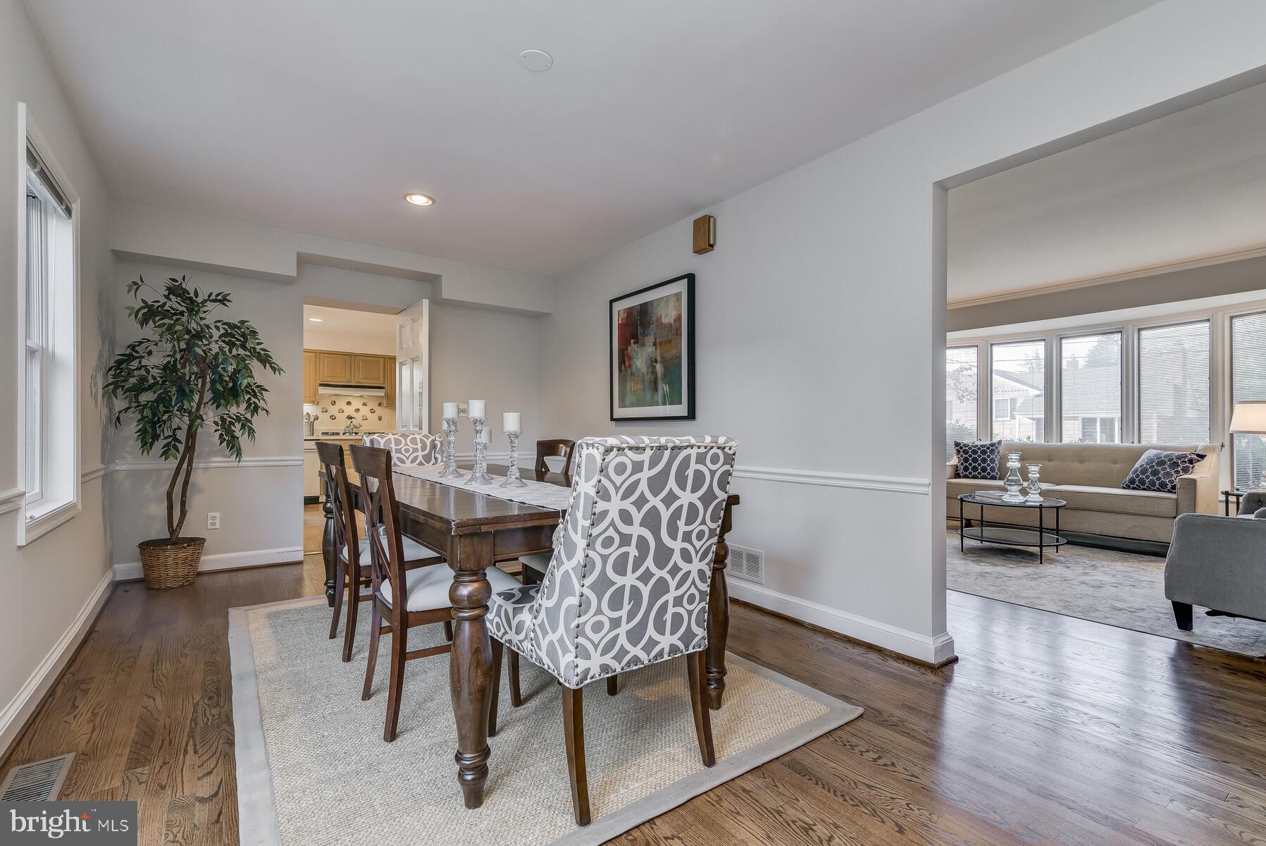 5717 Ogden Road Bethesda, MD 20816 - Photo 22 of 58 Very large DR created when kitchen was moved