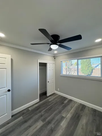 a view of walk in closet