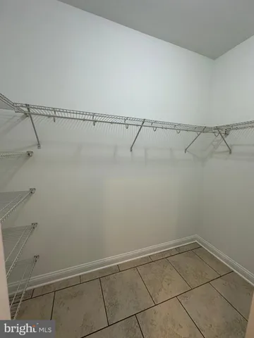 a view of a garage door