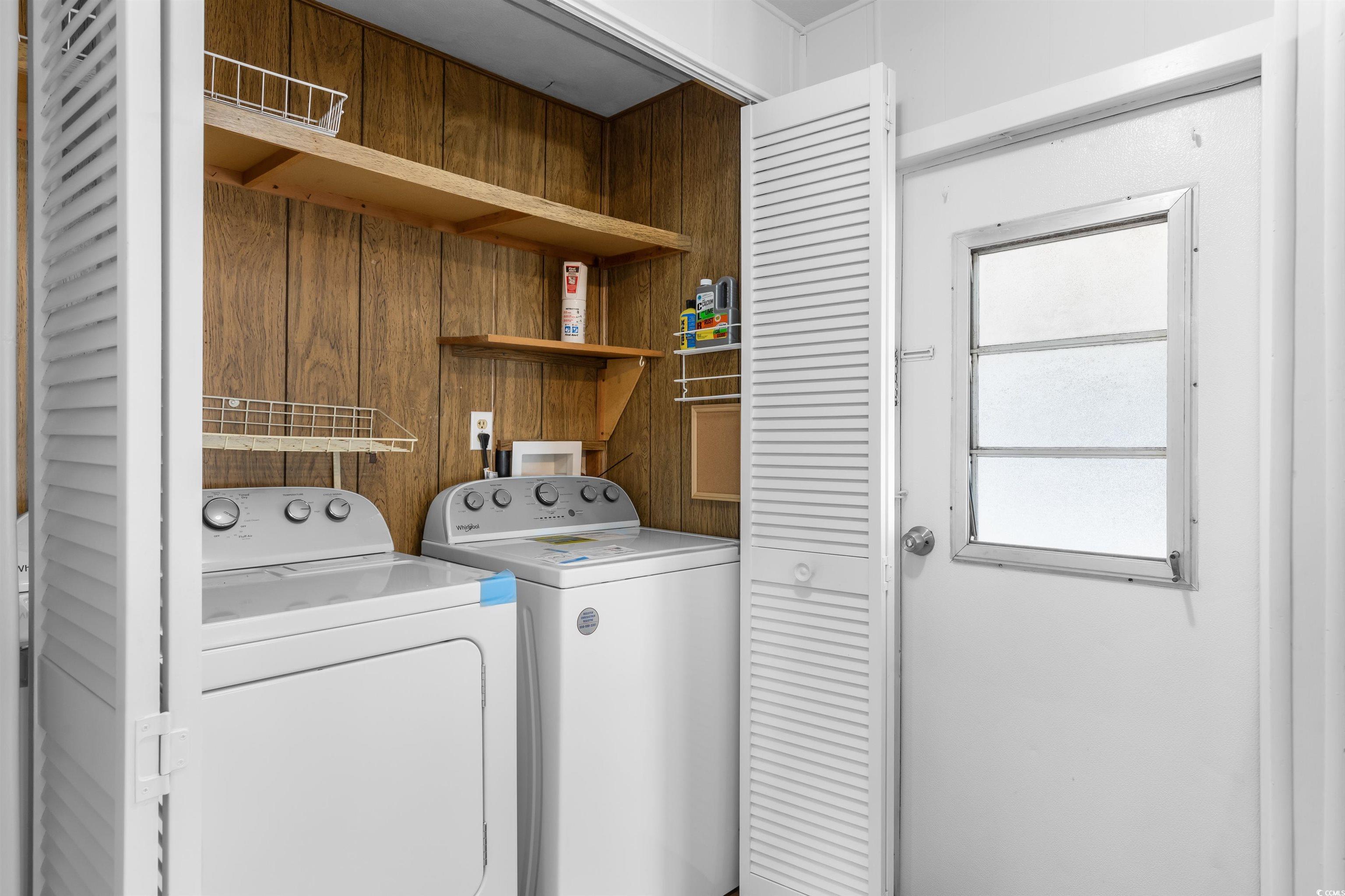 2950 Clemson Trail Murrells Inlet, SC 29576 - Photo 12 of 29 Laundry area with washer and clothes dryer