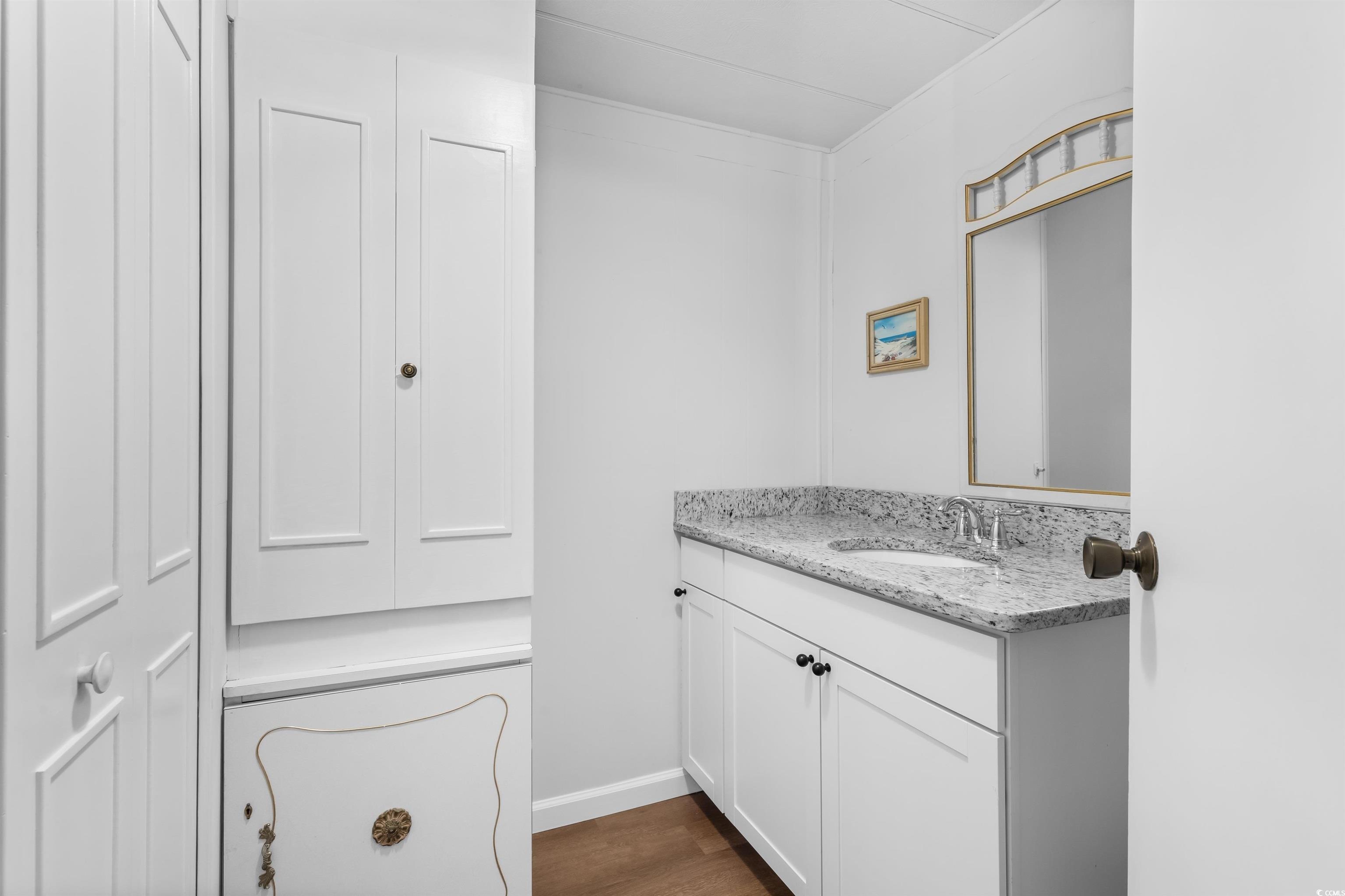 2950 Clemson Trail Murrells Inlet, SC 29576 - Photo 16 of 29 Bathroom featuring hardwood / wood-style floors an