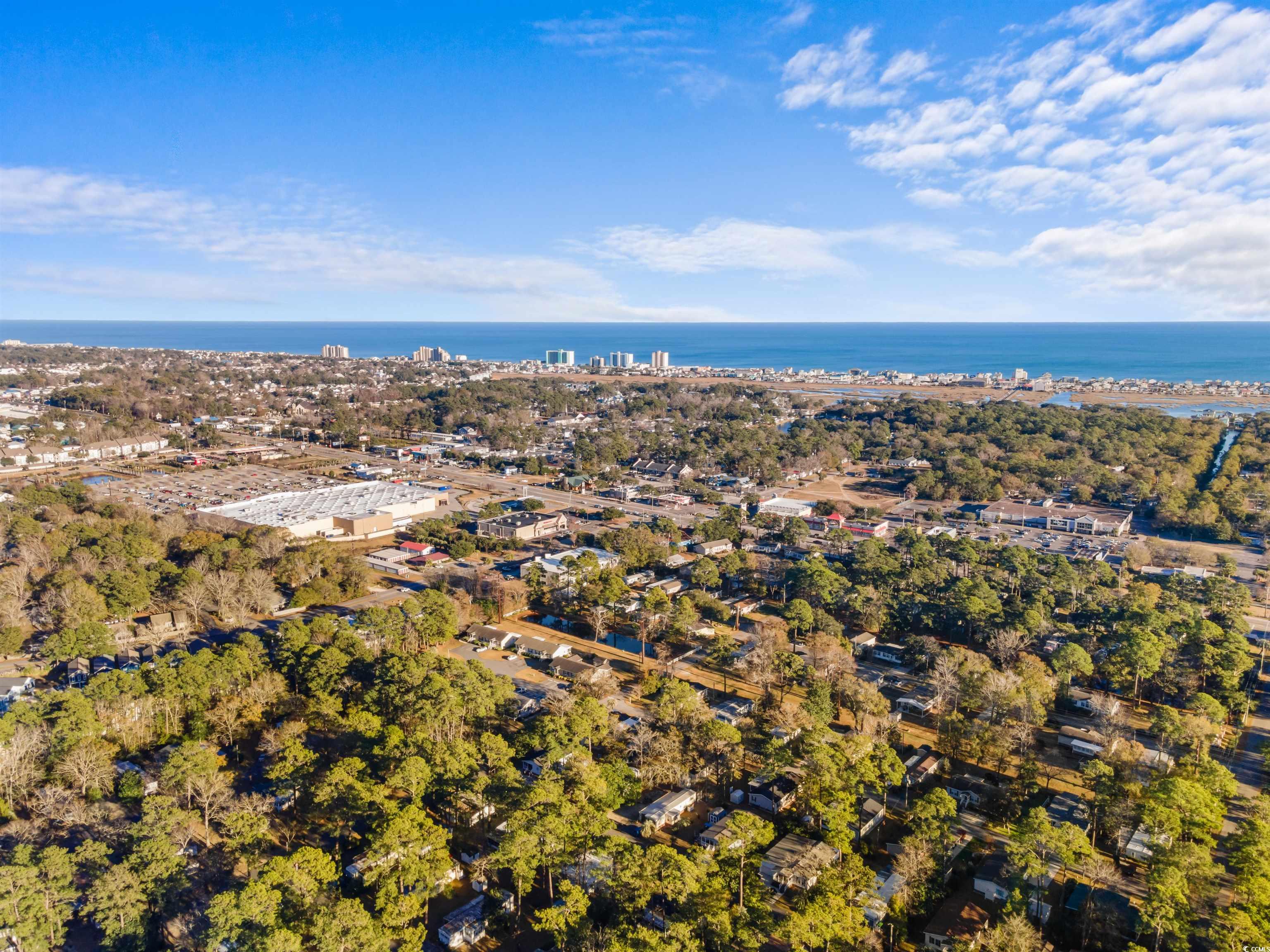 2950 Clemson Trail Murrells Inlet, SC 29576 - Photo 28 of 29 Drone / aerial view featuring a water view