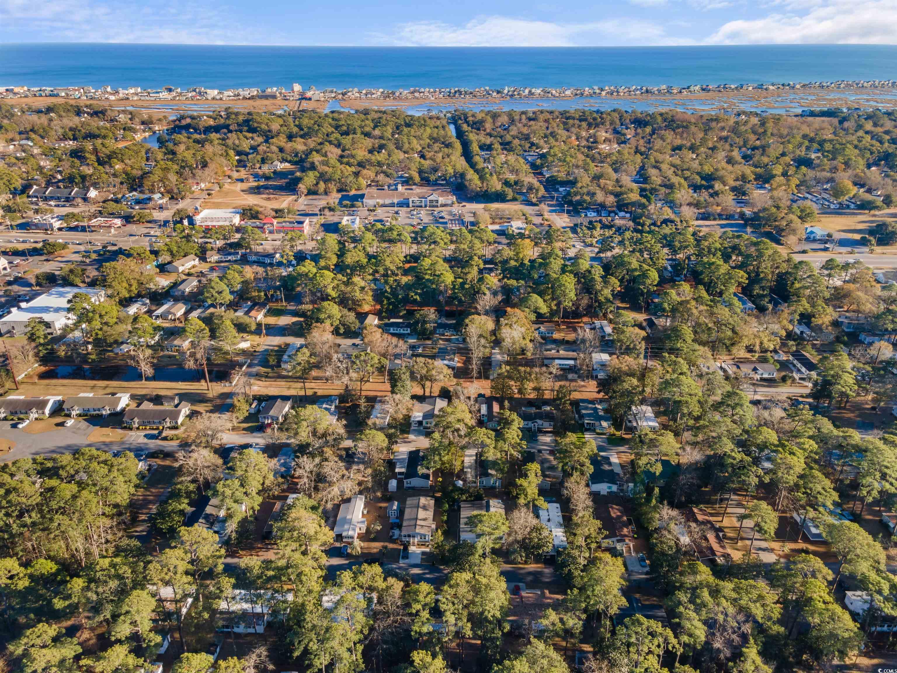 2950 Clemson Trail Murrells Inlet, SC 29576 - Photo 29 of 29 Aerial view with a water view