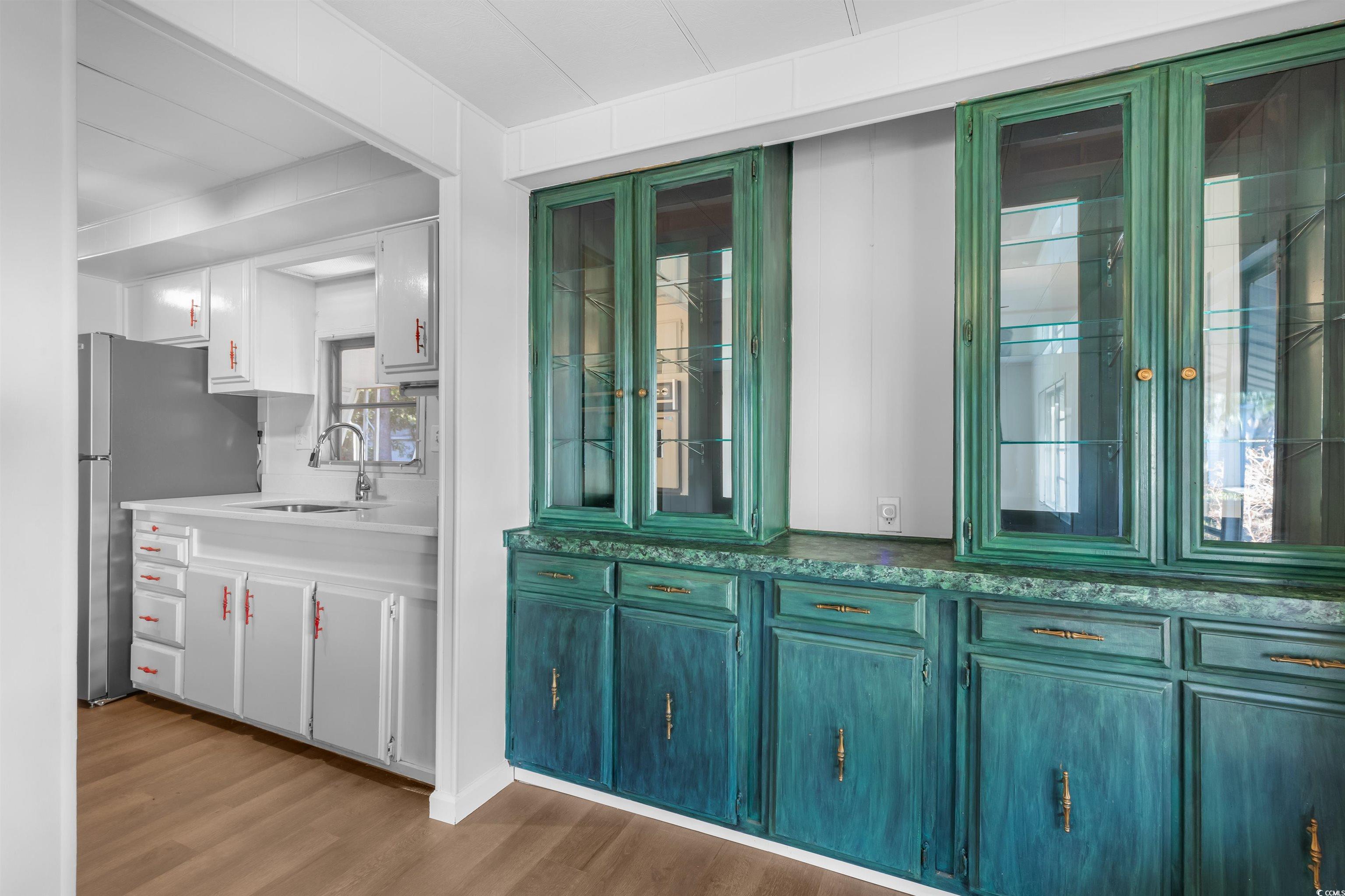 2950 Clemson Trail Murrells Inlet, SC 29576 - Photo 8 of 29 Interior space with stainless steel refrigerator,