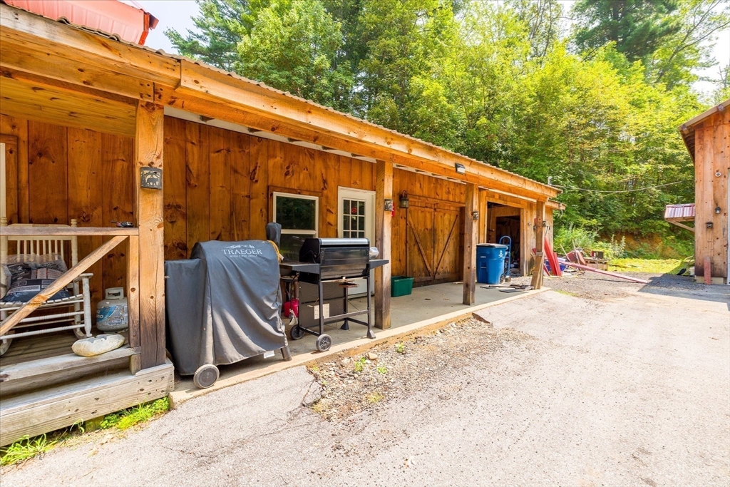 8 Oakwood Road Brimfield, MA 01010 - Photo 28 of 34 a view of a dinning room with furniture and backyard