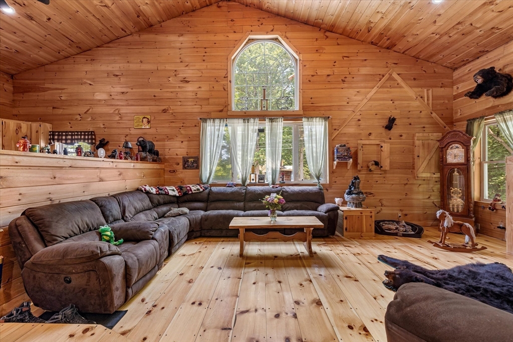 8 Oakwood Road Brimfield, MA 01010 - Photo 8 of 34 a living room with furniture and a large window