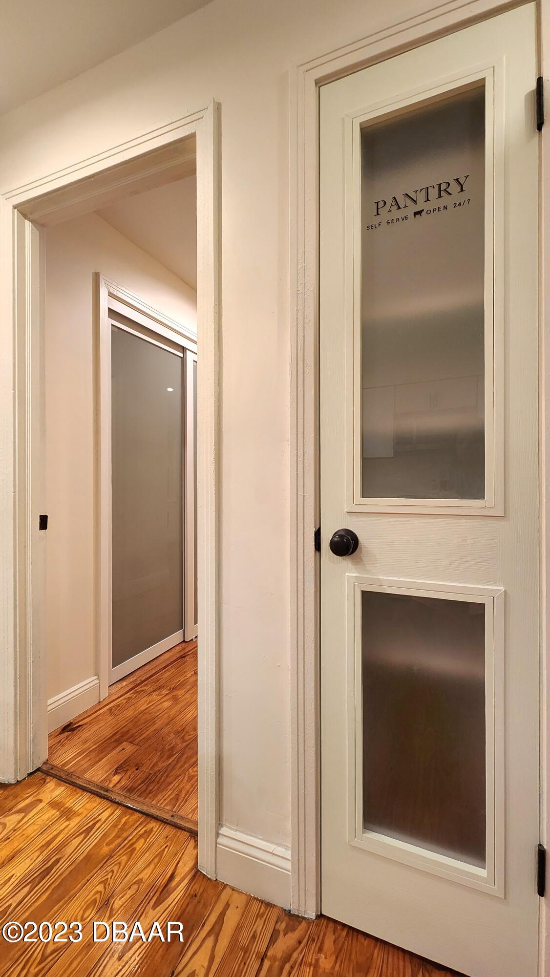 912 North Halifax Drive Ormond Beach, FL 32176 - Photo 40 of 65 a view of a wooden door