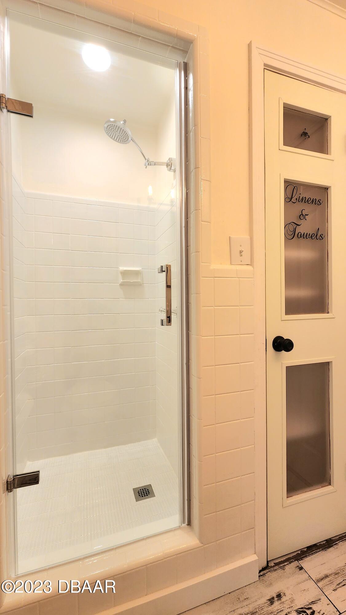 912 North Halifax Drive Ormond Beach, FL 32176 - Photo 50 of 65 a bathroom with a shower