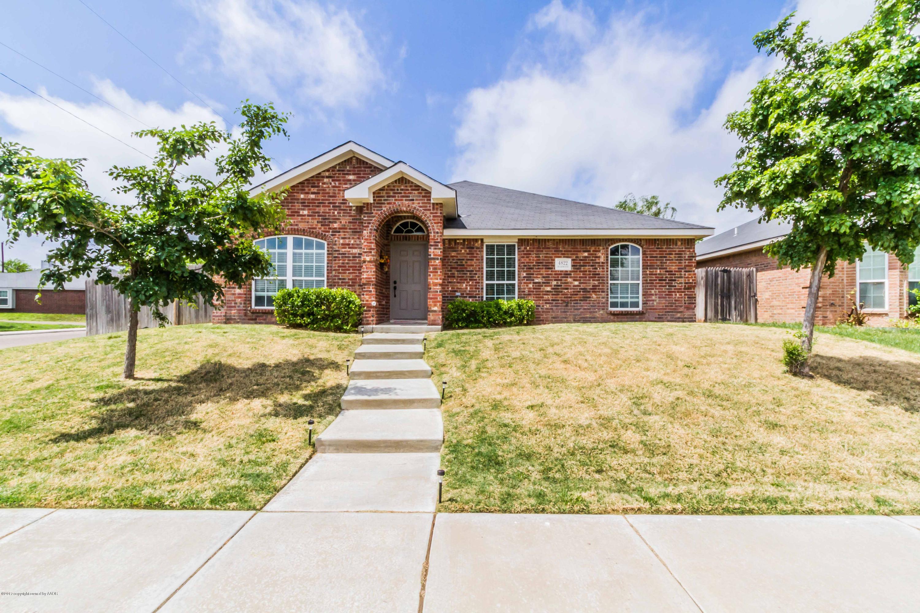 4822 Mammoth Lane Amarillo, TX 79110 - Photo 1 of 38 FRONT VIEW 1