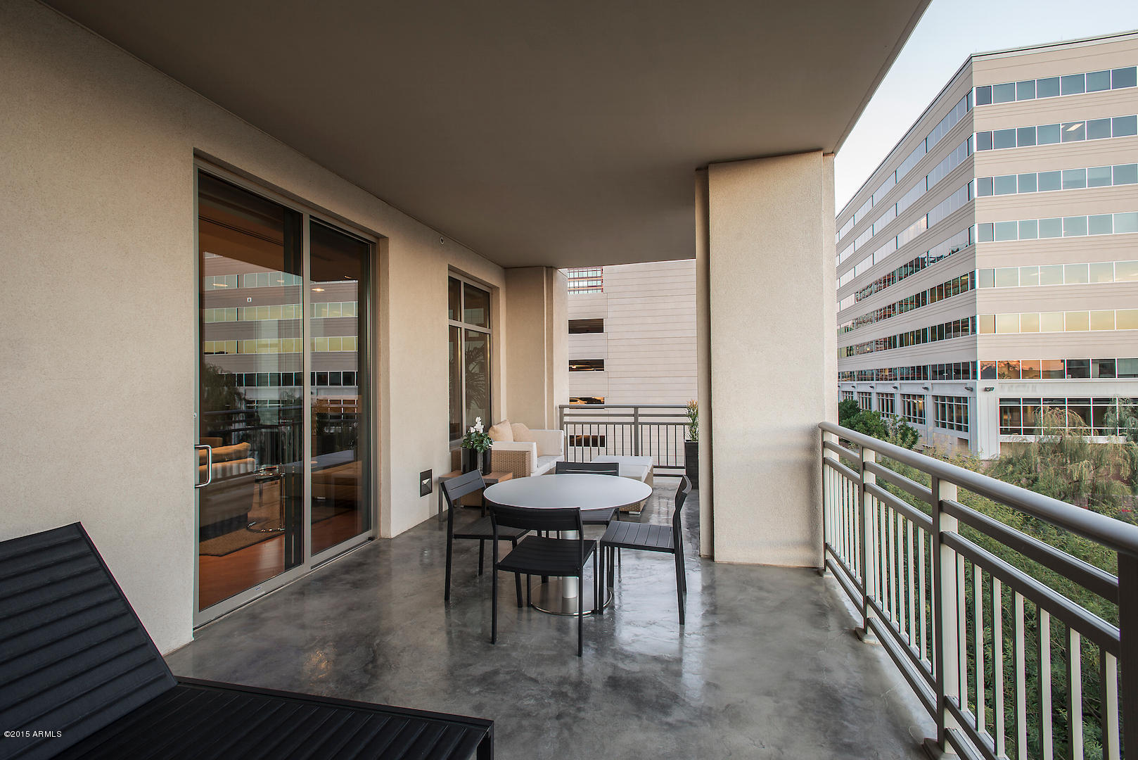 2211 East Camelback Road, Unit 304 Phoenix, AZ 85016 - Photo 24 of 34 Huge balcony