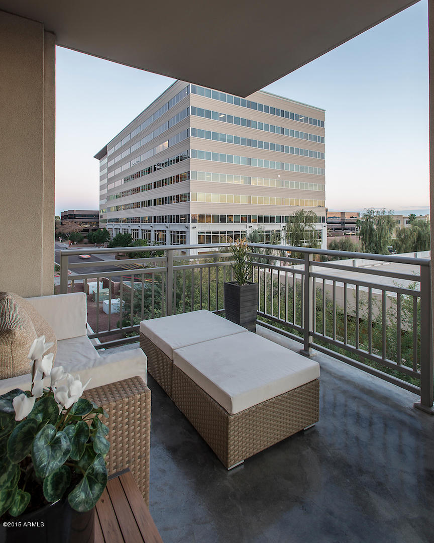 2211 East Camelback Road, Unit 304 Phoenix, AZ 85016 - Photo 25 of 34 Sitting area on your balcony