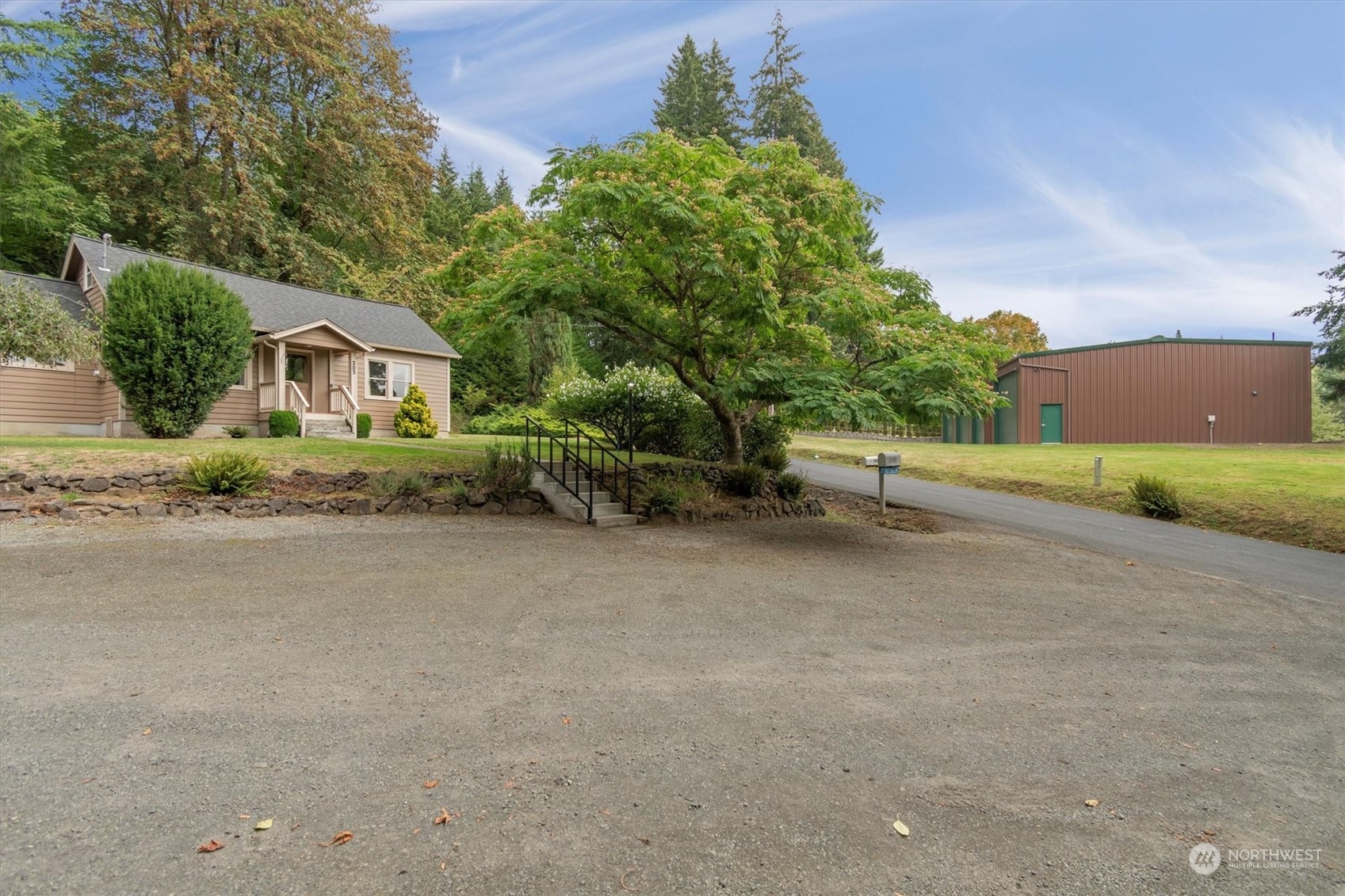203 Don Martin Road Longview, WA 98632 - Photo 1 of 39 a view of backyard of house with green space