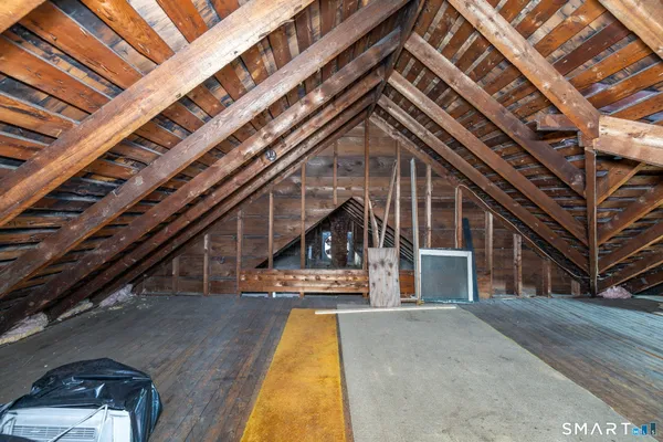 a view of a building with a park