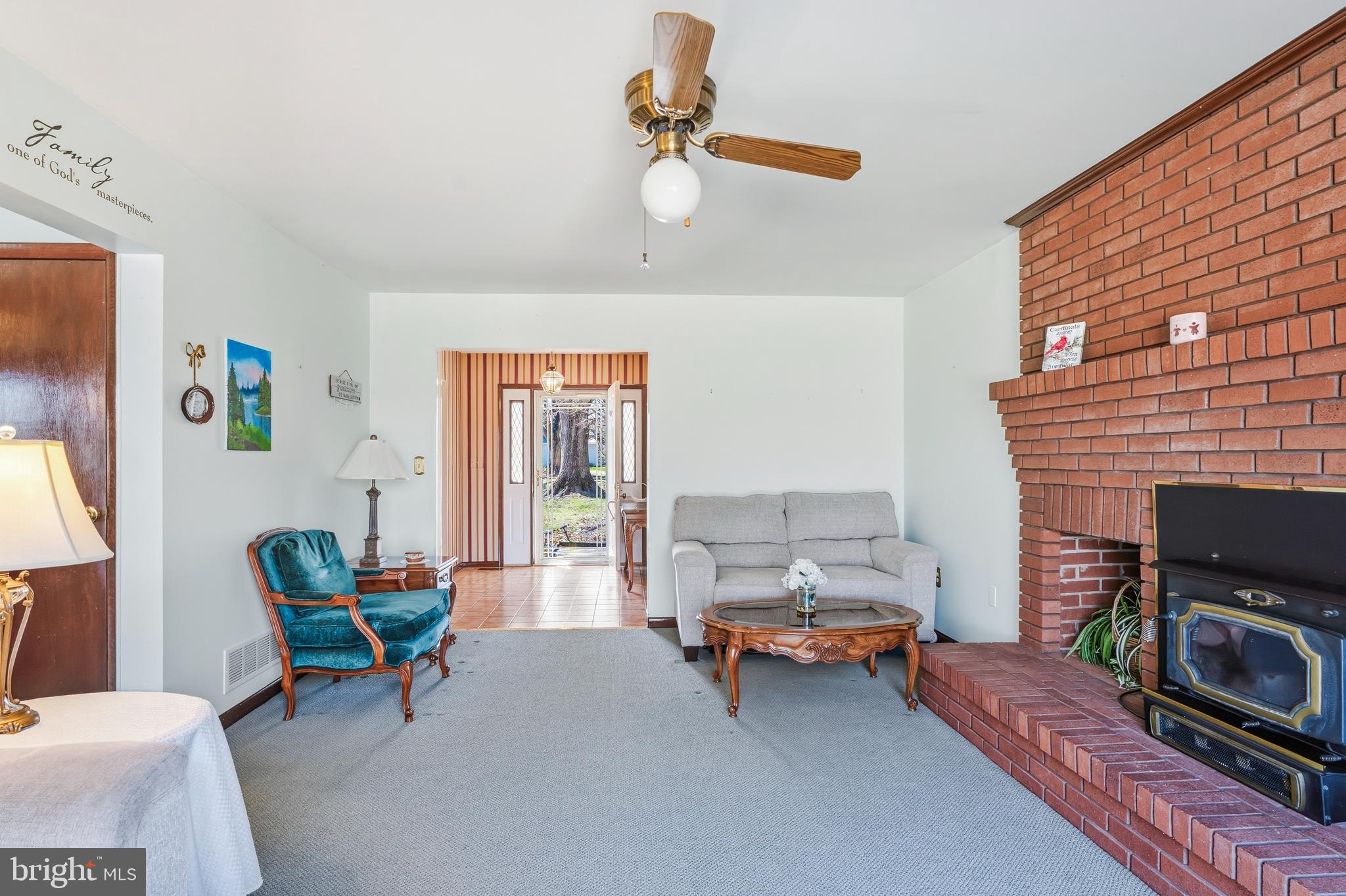 14017 Manor Road Baldwin, MD 21013 - Photo 12 of 64 Wood-burning Fireplace in Family Room