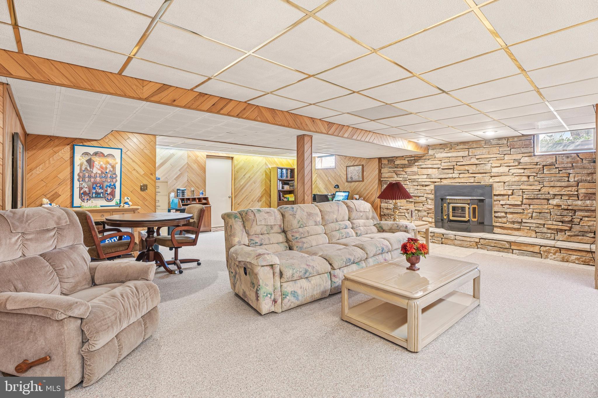 14017 Manor Road Baldwin, MD 21013 - Photo 48 of 64 Pellet stove insert in 3rd fireplace