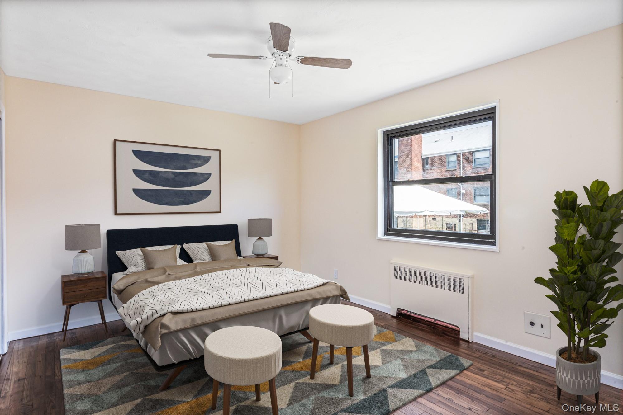 16-37 Utopia Parkway, Unit 233 Queens, NY 11357 - Photo 8 of 16 Virtually Staged Bedroom